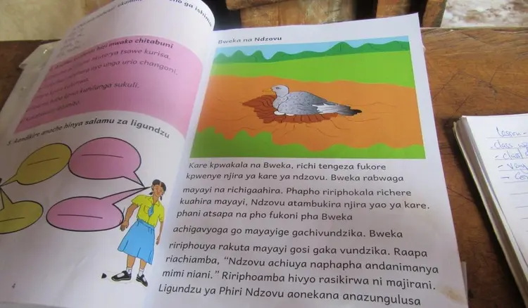 Chidigo mother tongue education book