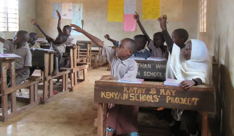 Students Participating in a mother tongue class